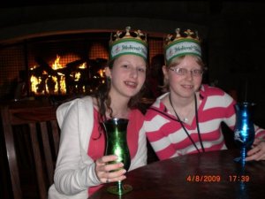 Emma and Kayla Benified Weaver when Kayla's grandparents (the grandfather Emma claimed was a racist as well as a Nazi Sympathizer) took the girls to Medieval Times.