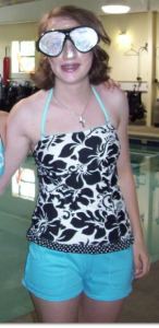 Emma on a youth group church trip where they went scuba diving in a pool.  Emma Roey.  Emma Katherine Roey, Emma Kate Roey. 